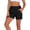 Black, variant on Miluxas Womens Hiking Shorts Sport Casual Stretch Golf Shorts with Zipper Pockets Black S(S)