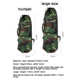 thumbnail image 3 of Sac à Dos Planche à Roulettes Double Rocker Sac de Surf Sac de Longboard Accessoires de Transport Planche à Roulettes, Noir G, 3 of 8