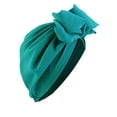 thumbnail image 2 of Pavied Headbands for Women Hair Bands Women Cancer Head Scarf Hat Cap Hair Scarf Turban Head Wrap Turban Hats Headwear Wide Headbands Green One Size, 2 of 3