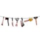 thumbnail image 4 of Kit de decoración para fiesta de Halloween, pancarta de feliz Halloween con sangre, suministros para el hogar, decoración de fiesta de Año Nuevo, fondo de Halloween, 4 of 5