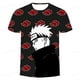 thumbnail image 1 of Anime japonés Naruto niños verano Casual manga corta moda Cool Boys' camiseta juego de rol camiseta 3d impreso T-shirt150 heqiyong CONDUJO, 1 of 2