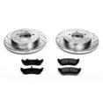 thumbnail image 3 of Power Stop Rear Brake Kit with Drilled & Slotted Rotors and Ceramic Brake Pads K3150, 3 of 10