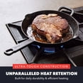 thumbnail image 4 of Bobby Flay by GreenPan – 4-Piece Pre-Seasoned Cast Iron Skillet Cookware Set, Black, 4 of 13