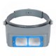 thumbnail image 2 of Head Mounted Magnifying Glass Visor Double Lenses, Professional Jeweler, 2 of 5