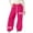 Hot Pink, variant on Gelikeya Baggy Bowknot Sweatpants for Girls Drawstring Elastic Waist Wide Leg Pants Casual Elastic Waist Trousers Valentines Day Gifts, Hot Pink & 6-7 Years