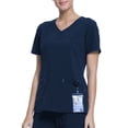 thumbnail image 3 of Scrubstar Women's Fashion Premium Performance Mock Wrap Scrub Top, 3 of 9