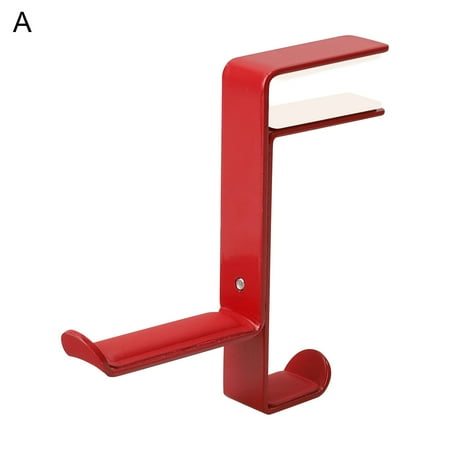 

HYDa Headset Hanger High Hardness Space-saving Metal Desktop Clamp Type Headphone Storage Holder for Home