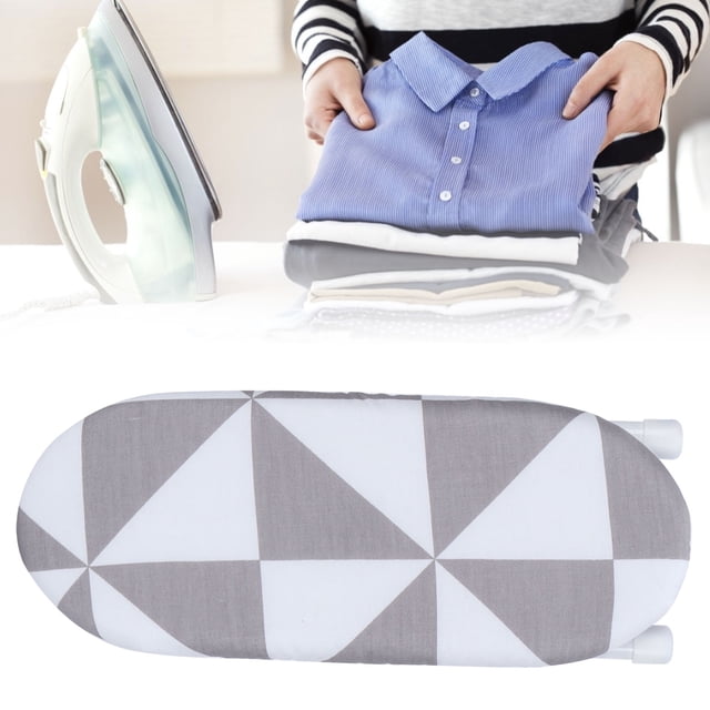 LYUMO Mini Tabla de Planchar Plegable con Puños y Cuello, para Uso Doméstico y de Viaje