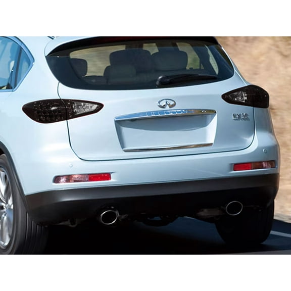 Rvinyl Tail Light Tint Covers Compatible with Infiniti EX35 2008-2012 - Matte Smoke
