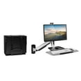 thumbnail image 6 of Mount-It! Standing Computer Work Station with Articulating Monitor Mount, Keyboard Tray Arm and CPU Holder, 6 of 8