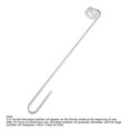 thumbnail image 3 of CO2 Diffuser, Stainless Steel Carbon Dioxide Atomiser Aquarium CO2 Diffuser Easy to Install CO2 Diffuser Atomizer for Fish  Accessories Stainless Steel CO2 Atomizer, 3 of 8