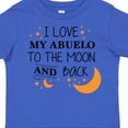 thumbnail image 4 of Inktastic I Love My Abuelo to the Moon and Back Boys or Girls Toddler T-Shirt, 4 of 5