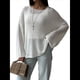 thumbnail image 2 of Suéter de Verano para Mujer, Cuello Redondo, Corta, Informal, de Punto, Tipo Pulóver L, 2 of 10