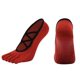 thumbnail image 1 of Calcetines de yoga de cinco dedos con envoltura de espiga y doble tira cruzada, calcetines cálidos para deportes de baile, 1 of 6
