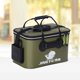 thumbnail image 2 of Soidarity Bolsa de pesca portátil de EVA, caja de pesca en vivo gruesa plegable, cubo para tanque, aparejos de pesca para acampar, bolsa de almacenamiento Pescar ejercito verde Soidarity DJ0832-03, 2 of 5