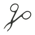 thumbnail image 5 of Unique Bargains 1 Pc Portable Straight Eyebrow Tweezer 3.23"x1.89" Black, 5 of 7