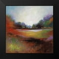 thumbnail image 2 of Langton, Bruce 12x12 Black Modern Framed Museum Art Print Titled - Cascade Valley 1, 2 of 5