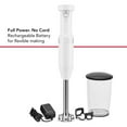 thumbnail image 4 of KitchenAid Cordless Variable Speed Hand Blender, White, KHBBV53, 4 of 7