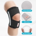 thumbnail image 4 of Unisex Thin Bounce Knee Pads Nylon Sports Fitness Kneepad Anti-Fall And Anti-Collision Honeycomb Breathable Sports Knee Protecto, 4 of 6
