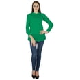 thumbnail image 2 of Top en Coton Femmes Boho Porter des Vêtements d'Été Tunique Décontractée, 2 of 4