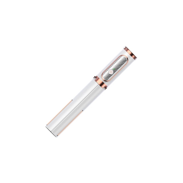 Maytalsory Perche à Selfie Sans Fil Bluetooth Télécommande Trépied Support de Téléphone Monopode Blanc Blanc 31.5x55x236mm