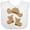 AA-White, variant on Western Style Boy Boots Boys or Girls Baby Bib