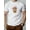 White, variant on Men'S Mushroom Old Man Planet Pattern Summer Casual Short-Sleeve T-Shirt