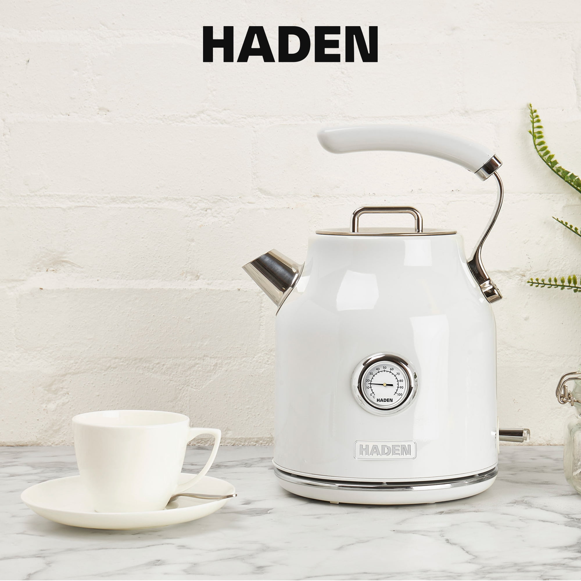 Haden Dorset Stainless Steel Electric Kettle - 1.7L (7 Cup) Tea Kettle