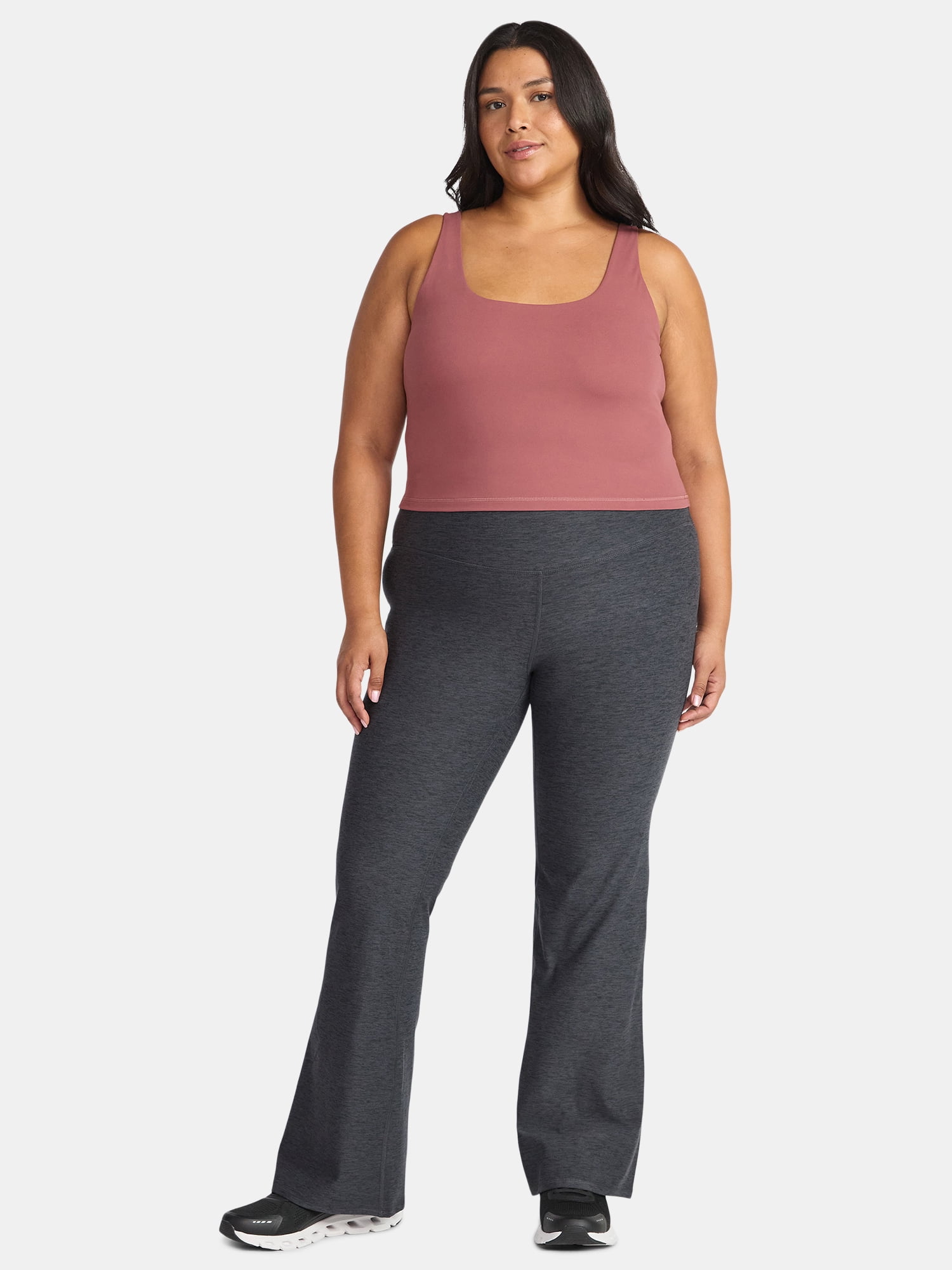 Avia Women's Plus Size SoftSculpt Longline Bra, Sizes 1X-4X