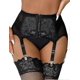 thumbnail image 1 of Women's Garter Belt Plus Size Lace Garter And 6 Metal Clips Adjustable Underwear Garter Suspenders U, 1 of 4