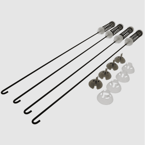 Suspension Rod Kit Replacement For Kenmore 11020102310 11020112310 11020112311 11020242510 11020242511 11022102310 11022102311 11022102312 11022332510 11022532510 11022532511 11023102310 Washer