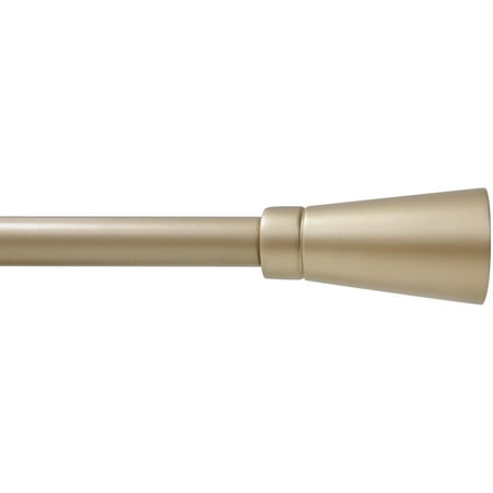 Gold Curtain Pole - Mainstays Landon 3/4