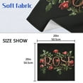 thumbnail image 3 of JSTEL Red Rose Flower Cloth Napkins Set of 4, 20x20 Inch Washable and Reusable Napkin for Decoupage Dinner Party Everyday Use, 3 of 6