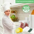 thumbnail image 2 of O2frepak 100 Count Vacuum Sealer Bags 50 of Each Size 50 Pint 6"X10"and 50 Quart 8"X12"for Food,BPA Free Sous Vide Seal a Meal Commercial Grade Vaccume Seal Pre-Cut Combo Pack Bag, 2 of 7