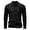 Black, variant on Men Polo T Shirts Long Sleeve Button Down Tee Shirt Lightweight Black Men Clothing