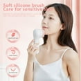 thumbnail image 6 of Vikakiooze Promotion on sale, Three In One Vibrating Facial Cleansing Brush, IPX7 Waterproof With 3 Brush Heads,Face Brush Use For Exfoliating, Massaging And Deep Cleansing, 6 of 9