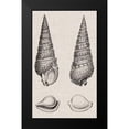 thumbnail image 2 of Vision Studio 12x18 Black Modern Framed Museum Art Print Titled - Charcoal and Linen Shells I, 2 of 5
