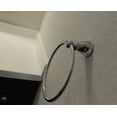 thumbnail image 5 of Design House Kassel Transitional Bathroom Towel Ring in Polished Chrome, 5 of 12
