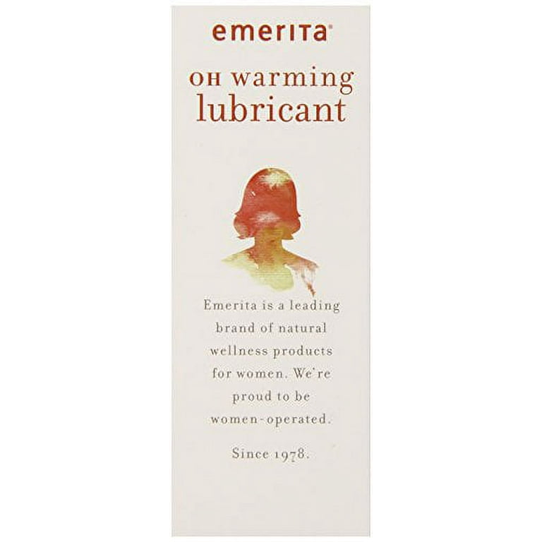 Emerita Intimate Lubricant | Lubricant for Women | Vitamin E For Healthy  Skin Support | Vegan, Without Parabens (2oz Warming, Cinnamon) - Walmart.com