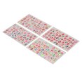 thumbnail image 3 of Pegatinas para decoración de uñas, 4 piezas de pegatinas para decoración de uñas D Pegatinas para uñas Pegatinas para uñas de alta capacidad, 3 of 14