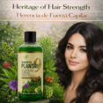 thumbnail image 3 of Herbal Shampoo 9-Plant – 16.9 fl oz – with Cacahuananche, Sangre de Grado, Bergamot, Aloe Vera (Sábila), Rosemary & More – Natural Botanical Formula – Paraben & Sodium-Free – Strengthens Hai, 3 of 11
