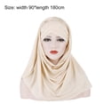 thumbnail image 7 of Travelwant Solid Color Bubble Chiffon Scarf for Women Fashion Soft Hijab Long Scarf Wrap Scarves, 7 of 7