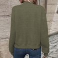 thumbnail image 7 of Women Lightweight Long Sleeve Zip Up Jacket Casual Loose Bomber Quilted Hoodie Outwear Coat Fall 2025 Full Sweatshirt, 7 of 7