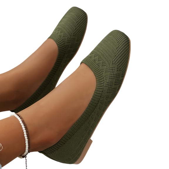 Willtoo Women's Ballet Flats Shoes Pumps Comfort Comfortable for Walking Low Heel Casual