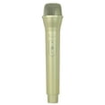 thumbnail image 3 of Esquirla Microphone Prop Costume Handheld Singer Telemarketer Fake Toy Mic Accs Golden 4.9x23.5x2.5cm, 3 of 7