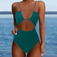 thumbnail image 2 of Womens One Piece Swimsuit - Tummy Control, Sexy & Flattering High Cut Cheeky Bathing Suit, 2 of 5