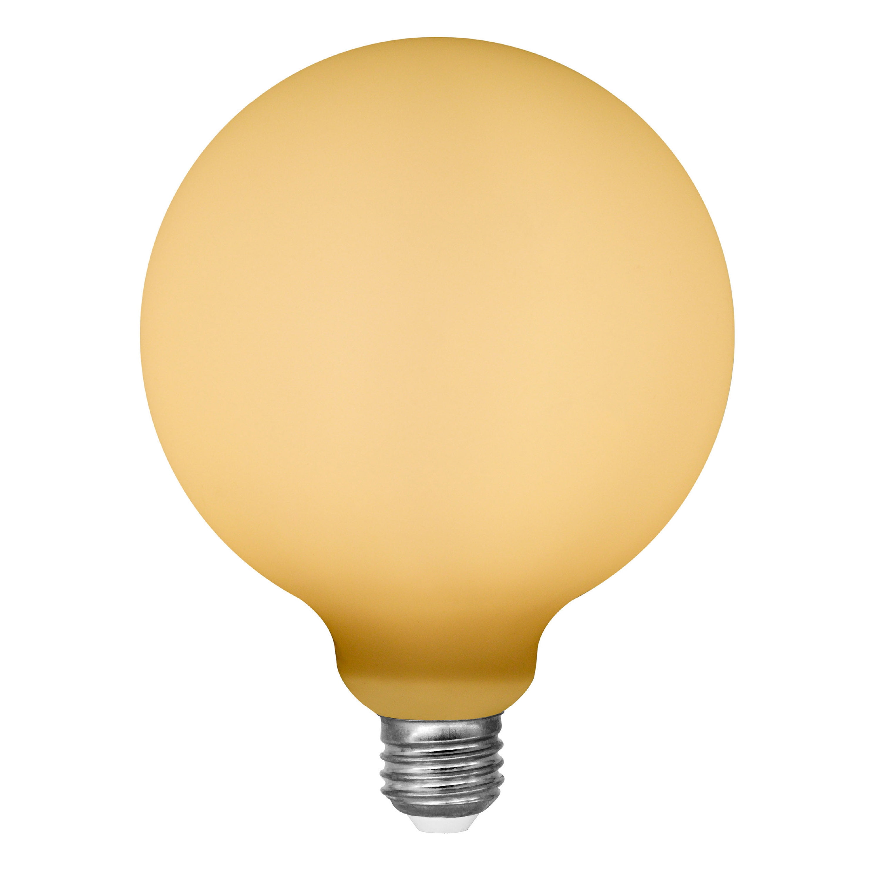 Better Homes & Gardens Oversized LED Vintage Style Light Bulb, G40 50 Watts Soft White Porcelain, Medium Base, Dimmable - 1 Pk