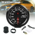 thumbnail image 2 of CAROOTU Car Universal Oil Pressure Gauge 52mm Pointer Racing Auto Vehicle Modification Parts Tool, 2 of 7