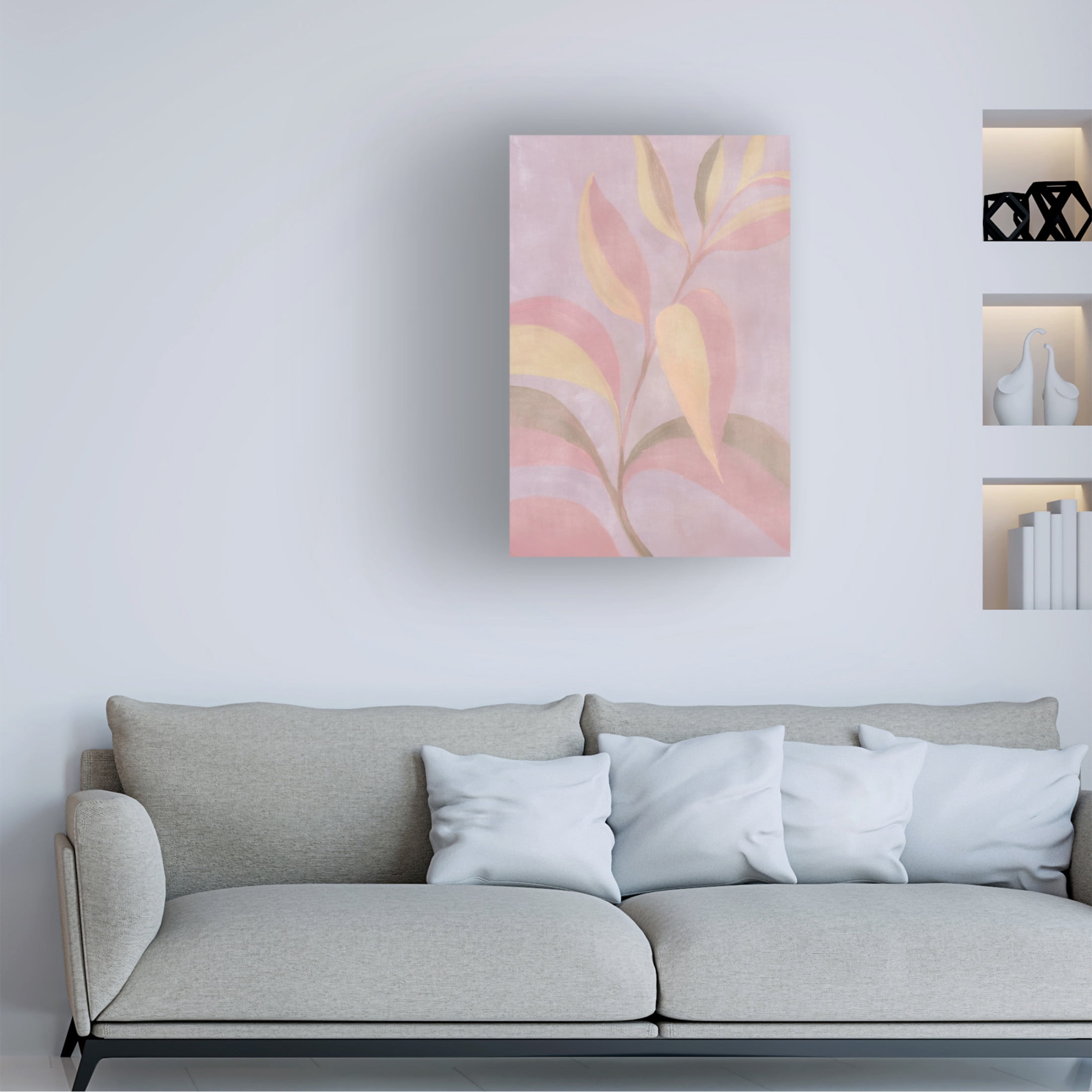 Trademark Fine Art Rosana Laiz Blursbyai Haneul leaves Canvas Wall Art