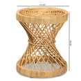 thumbnail image 6 of bali & pari Seville Rattan BOHO End Table, Natural, 6 of 6